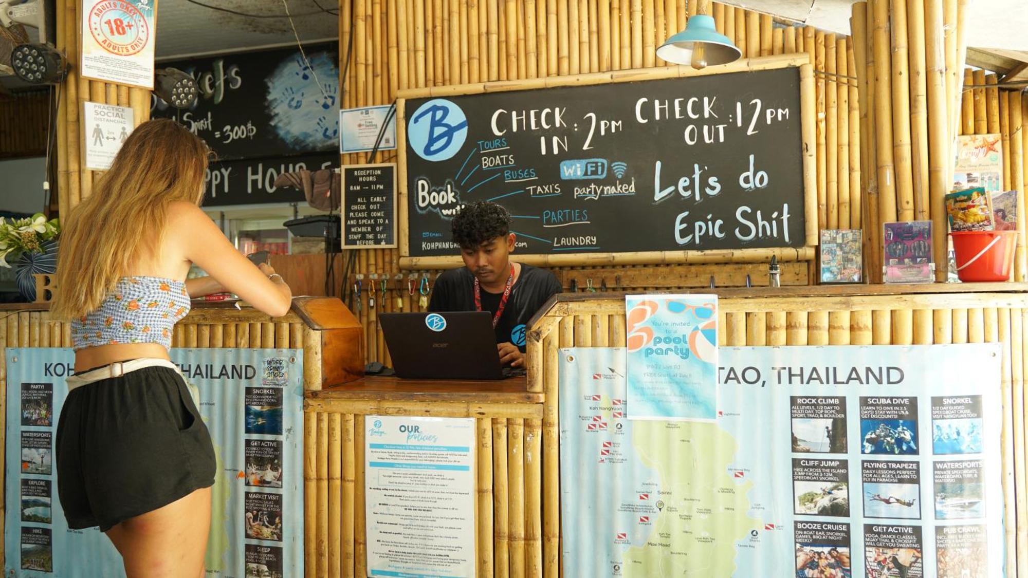 Bodega Koh Pha Ngan Pool Hostel Baan Tai Exterior photo